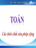 Nâng cao và bồi dưỡng các tính chất của phép cộng