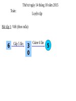 Các Bài giảng khác thuộc Chương trình Toán 3