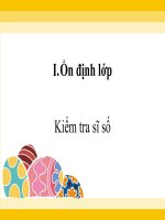 Bài 12. Đan nong mốt