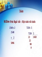 Ôn tập bốn phép tính trong phạm vi 100 000