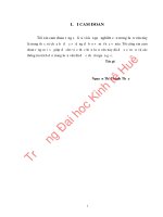 Hoàn thiện công tác kiểm soát nội bộ hoạt động tín dụng tại ngân hàng TMCP công thương việt nam – chi nhánh quảng trị 