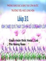 Tuần 20. Nghe-viết: Ở lại với chiến khu