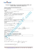 ung dung tinh don dieu de giai phuong trinh bat phuong trinh he phuong trinh vo ty