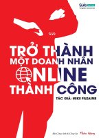 TRỞ THÀNH DOANH NHÂN ONLINE THÀNH CÔNG   MIKE FILSAIME   SUFO CORP