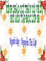 Tuần 22. Nhà bác học và bà cụ