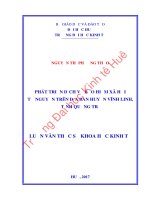 Phát triển dịch vụ bảo hiểm xã hội tự nguyện trên địa bàn huyện vĩnh linh, tỉnh quảng trị 