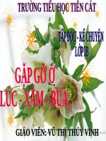 Tuần 30. Gặp gỡ ở Lúc-xăm-bua