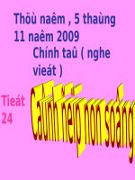 Tuần 12. Nghe-viết: Cảnh đẹp non sông