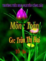 Ôn tập bốn phép tính trong phạm vi 100 000