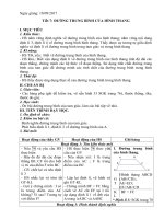 Tiết 7   đường trung bình của hình thang 