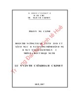 Hoàn thiện công tác quản lý dự án đầu tư xây dựng cơ bản các công trình dân dụng bằng vốn ngân sách nhà nước trên địa bàn tỉnh quảng trị 