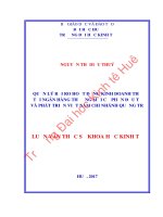 Quản lý rủi ro hoạt động kinh doanh thẻ tại ngân hàng thương mại cổ phần đầu tư và phát triển việt nam chi nhánh quảng trị 