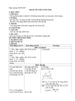 Tiết 63   ôn tập cuối năm 