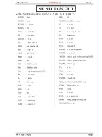 NHẬN BIẾT các CHẤT vô cơ 