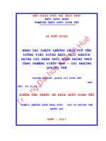 Nâng cao chất lượng dịch vụ tín dụng tiêu dùng đối với khách hàng cá nhân tại ngân hàng TMCP công thương việt nam – chi nhánh quảng trị 