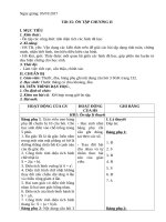 Tiết 35   ôn tập chương II 