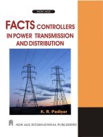 Thyristor based FACTS Controllers for Electrical Transmission System