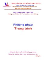 PHUONG PHÁP TRUNG BÌNH 