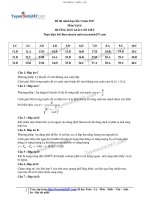 GIẢI đề MINH HOẠN lần 3 môn vật lí 2017 