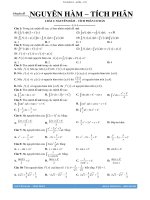 55 câu trắc nghiệm nguyên hàm, tích phân và ứng dụng   đoàn trí dũng 
