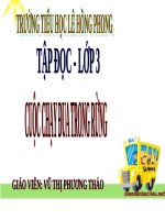 Tuần 28. Cuộc chạy đua trong rừng