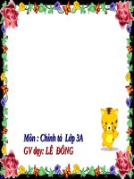 Tuần 13. Nghe-viết: Vàm cỏ Đông