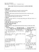 Tiết 641   diện tích xung quanh của hình chóp đều 