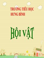Tuần 25. Hội vật