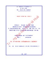 Tăng cường quản lý rủi ro trong dịch vụ internet banking tại ngân hàng thương mại cổ phần đầu tư và phát triển việt nam chi nhánh quảng trị 