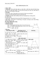 Tiết 3   hình thang cân 