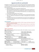 Nguyên tắc lặp lại trong đề thi đại học môn hóa học   lê đăng khương 