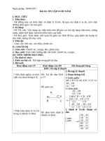 Tiết 65   ôn tập cuối năm 