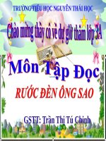 Tuần 26. Rước đèn ông sao