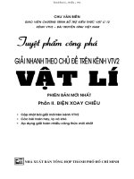 Tuyệt phẩm công phá giải nhanh theo chủ đề vật lý   chu văn biên (tập 2   điện xoay chiều) 