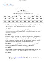 GIẢI đề MINH HOẠN lần 3 môn LỊCH sữ 2017 