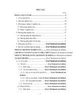 Đánh giá sự hài lòng của du khách về dịch vụ tham quan du lịch bằng xe điện tại đại nội huế (tt)