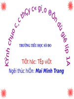 Tuần 29. Tô chữ hoa: L, M, N