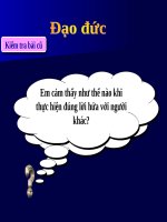 Bài 3. Tự làm lấy việc của mình