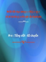 Tuần 2. Cô bé trùm khăn đỏ