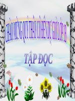 Tuần 10. Đi học