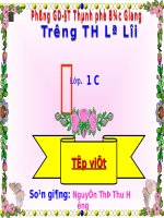Tuần 13. Nền nhà, nhà in, cá biển … Con ong, cây thông …