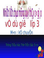 Tuần 23. Kể lại một buổi biểu diễn nghệ thuật