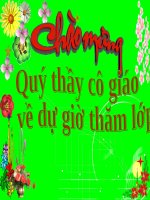 Tuần 3. Ai dậy sớm