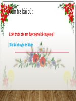 Tuần 5. Bông hoa cúc trắng