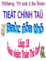 Tuần 11. Bác đưa thư