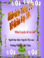 Tuần 8. MRVT: Cộng đồng. Ôn tập câu Ai làm gì?