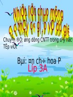 Tuần 22. Ôn chữ hoa: P