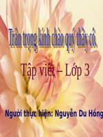 Tuần 15. Ôn chữ hoa: L