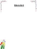 Tuần 3. Ai dậy sớm