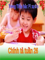 Tuần 2. Bàn tay mẹ